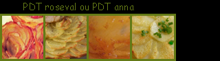 lien recette de PDT anna ou roseval